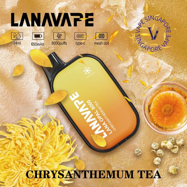 lana-opal-8000-puff-chrysanthemum-tea-disposable-sg-vape-shop-singapore