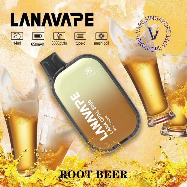 lana-opal-8000-puff-rootbeer-disposable-sg-vape-shop-singapore