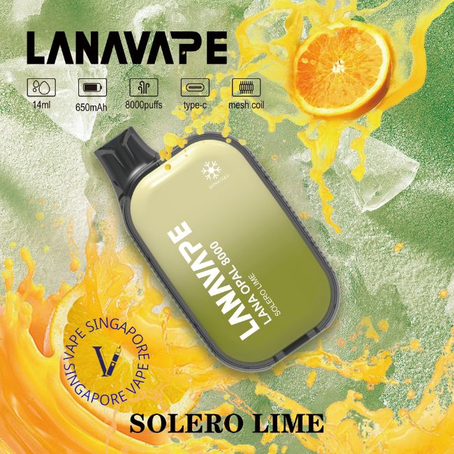 lana-opal-8000-puff-solero-lime-disposable-sg-vape-shop-singapore