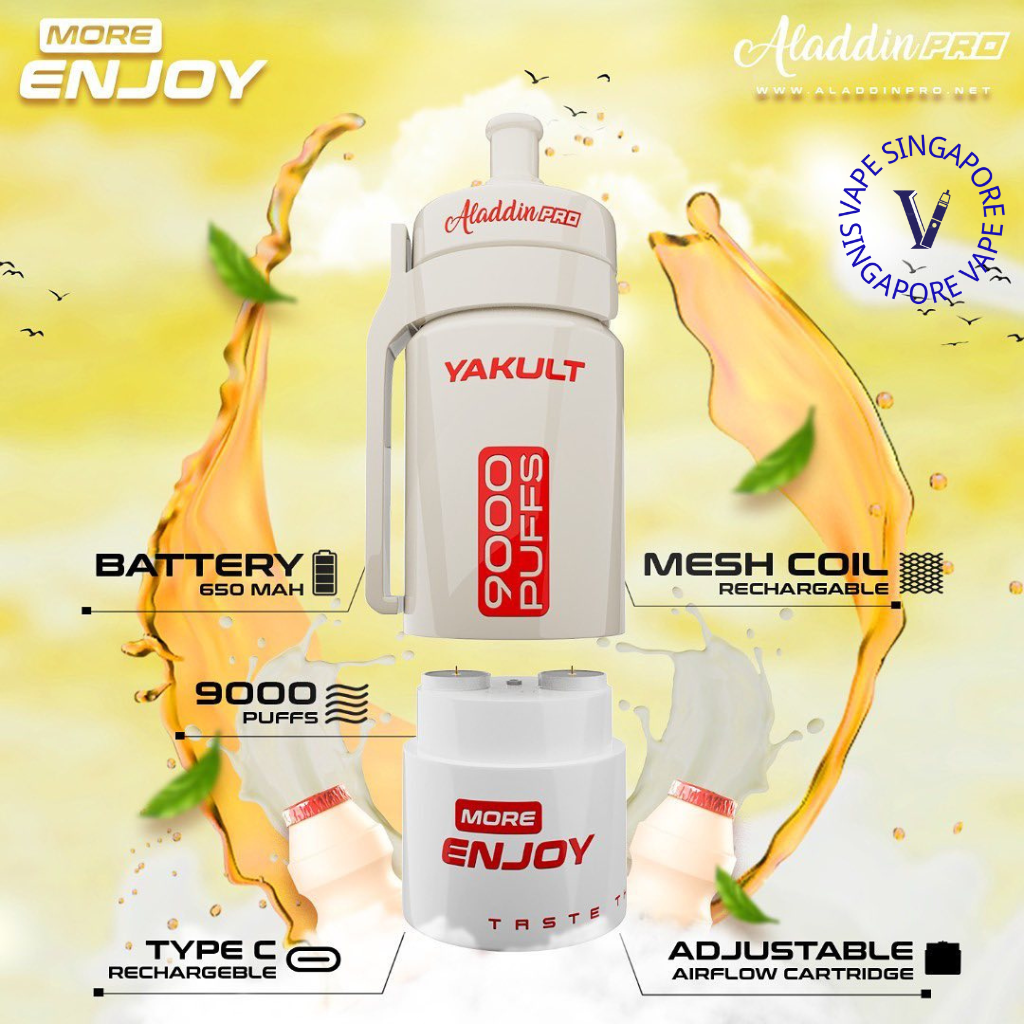 aladdin-enjoy-cartridge-9k-puff-yakult-vape-singapore-sg-vape