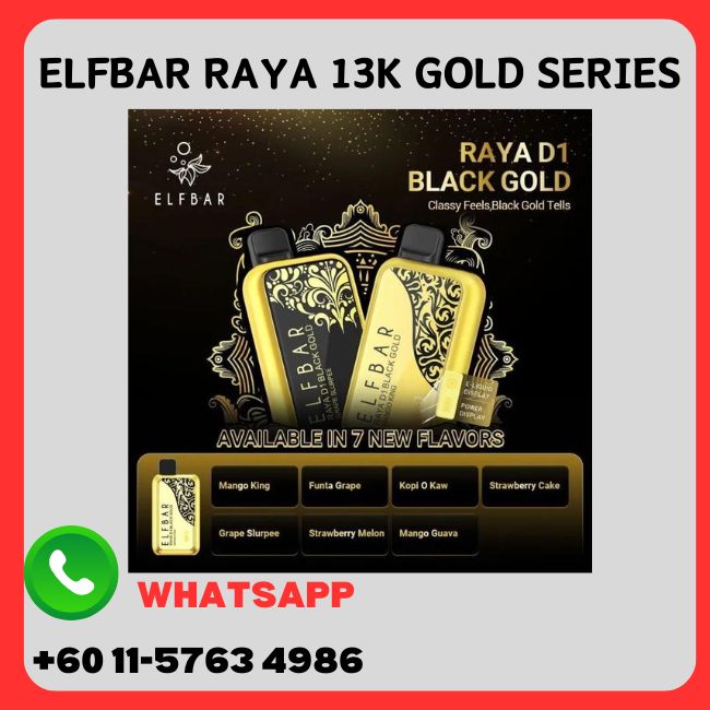 elf-bar-raya-13k-gold-black-series-disposable-vape-shop-singapore