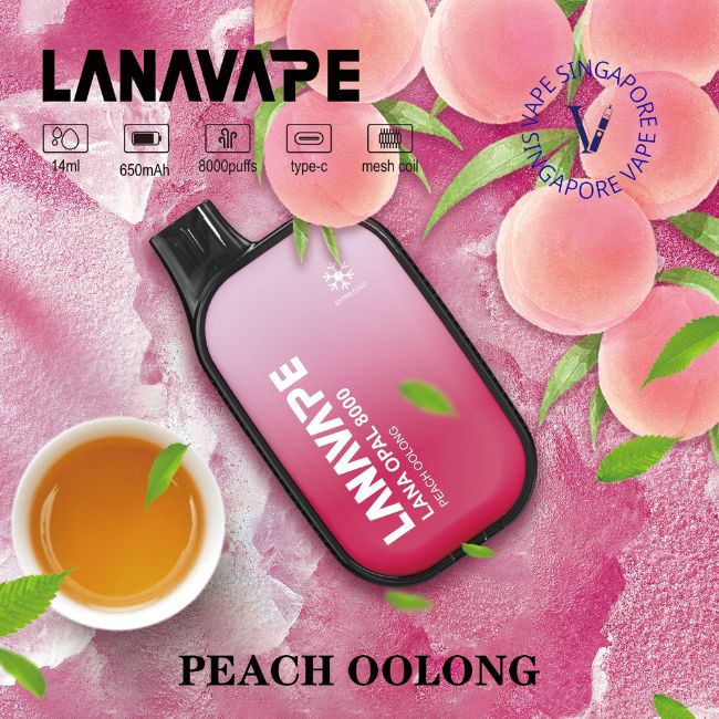lana-opal-8000-puff-peach-oolong-disposable-sg-vape-shop-singapore