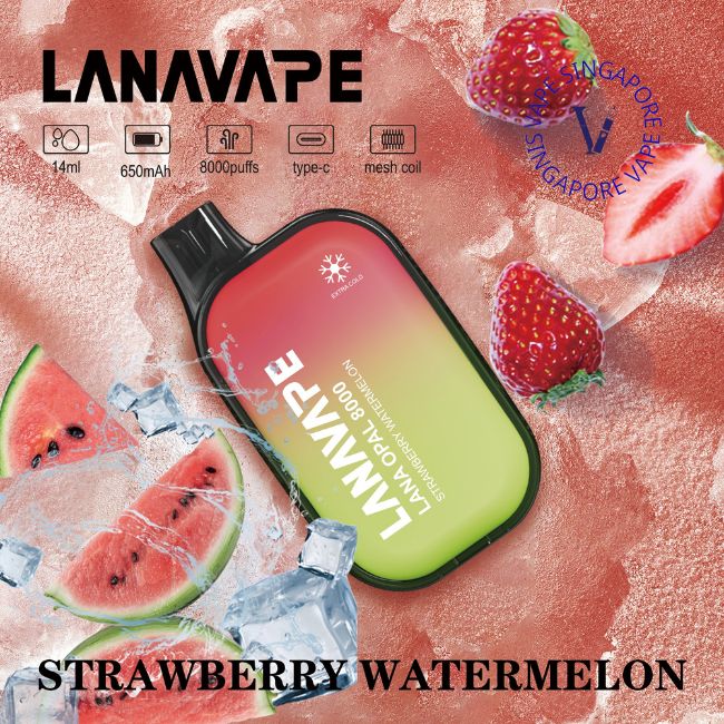 lana-opal-8000-puff-strawberry-watermelon-disposable-sg-vape-shop-singapore